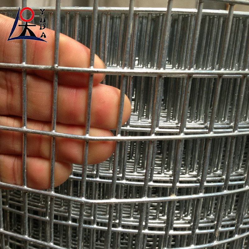 Hot dipped galvanized welded wire mesh for construction and fencing