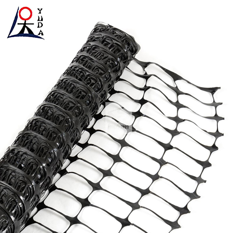 Environmental protection plastic mesh plastic orange safety reinforcement fence net pe road snow fence