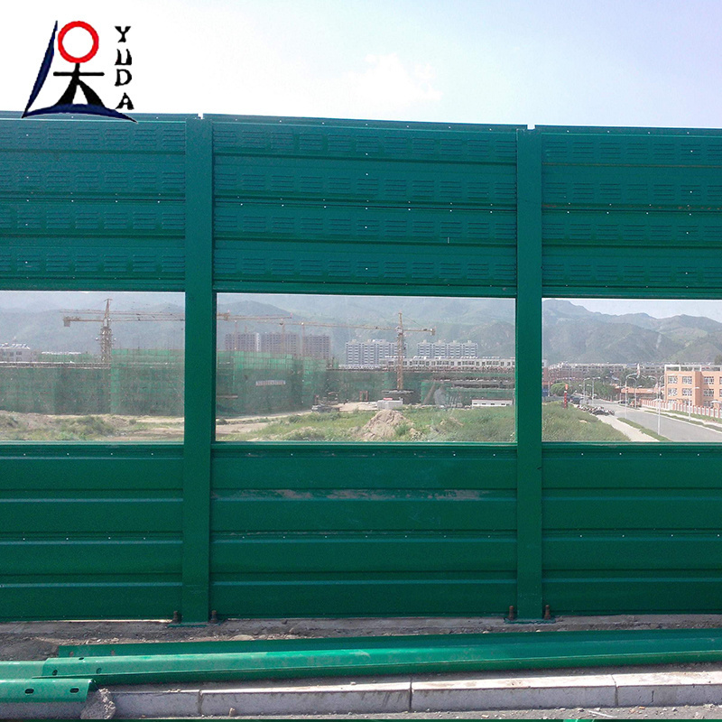 Anping Supplier Construction Noise Barrier Cancelling Walls Sound Proof Fence Outdoor Acoustic Panel