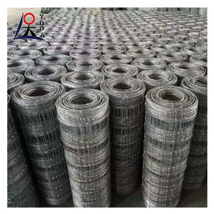 Cheap pasture goat grassland field fence hot dipped galvanized fixed knot woven game wire farm fencing