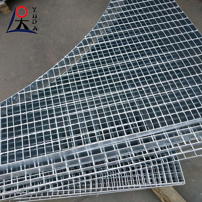 Steel walkway grating raised floor hot dip galvanized steel open grid mesh flooring with factory price