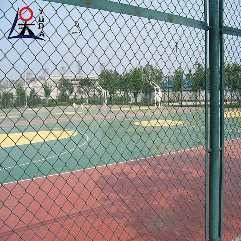 6 foot 100ft 8ft galvanized diamond cyclone wire mesh pvc coated chain link fencing roll 50ft temporary chain link fence