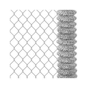 Pvc Coated Privacy Fence Slats Wire Diamond Mesh Chain Link Fence