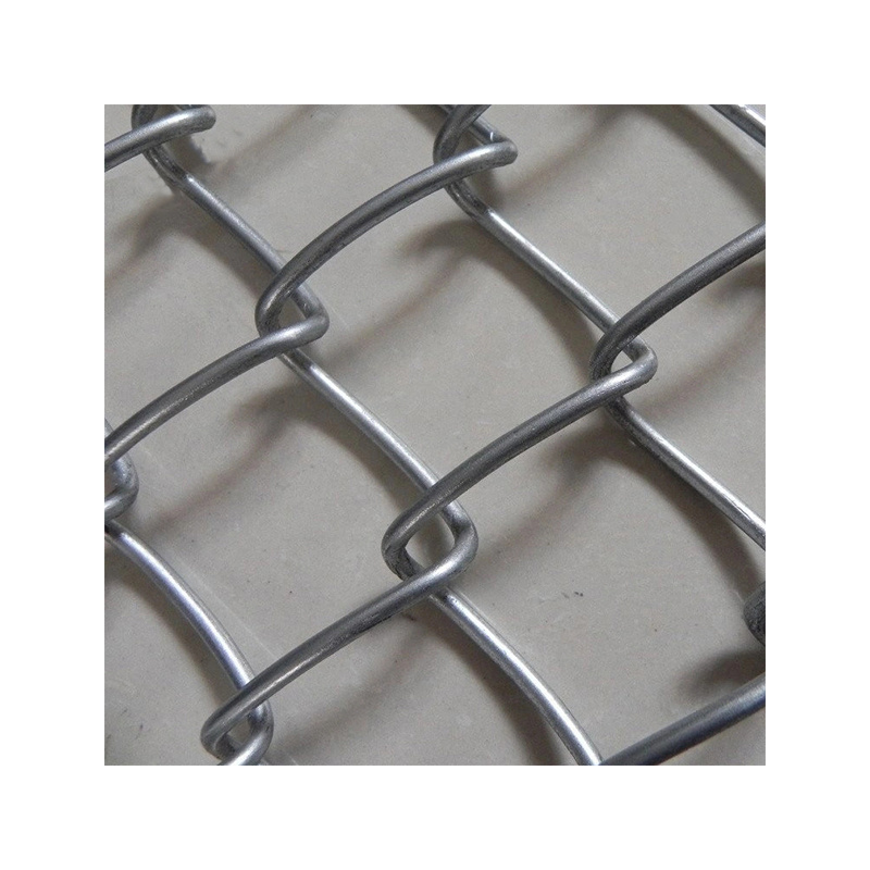 Galvanized Pvc Coating Chain Link Fence With Barbed Wire