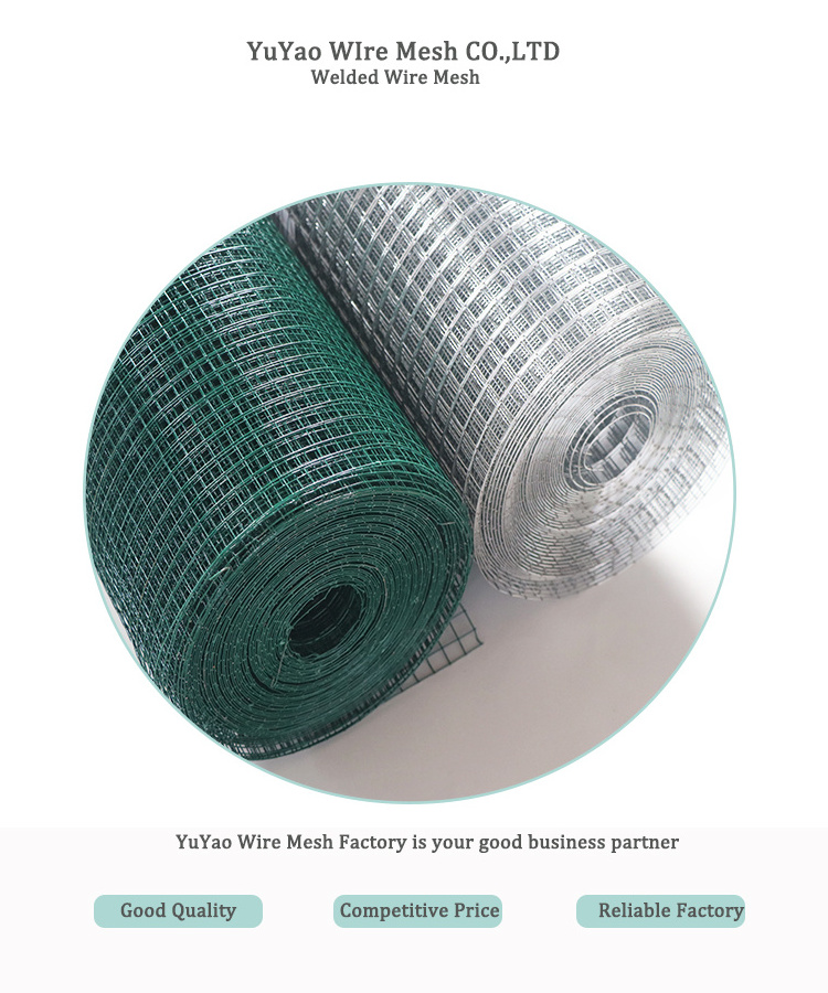 1/4'' GI Welded Mesh Best Price Welded Wire Fencing Roll