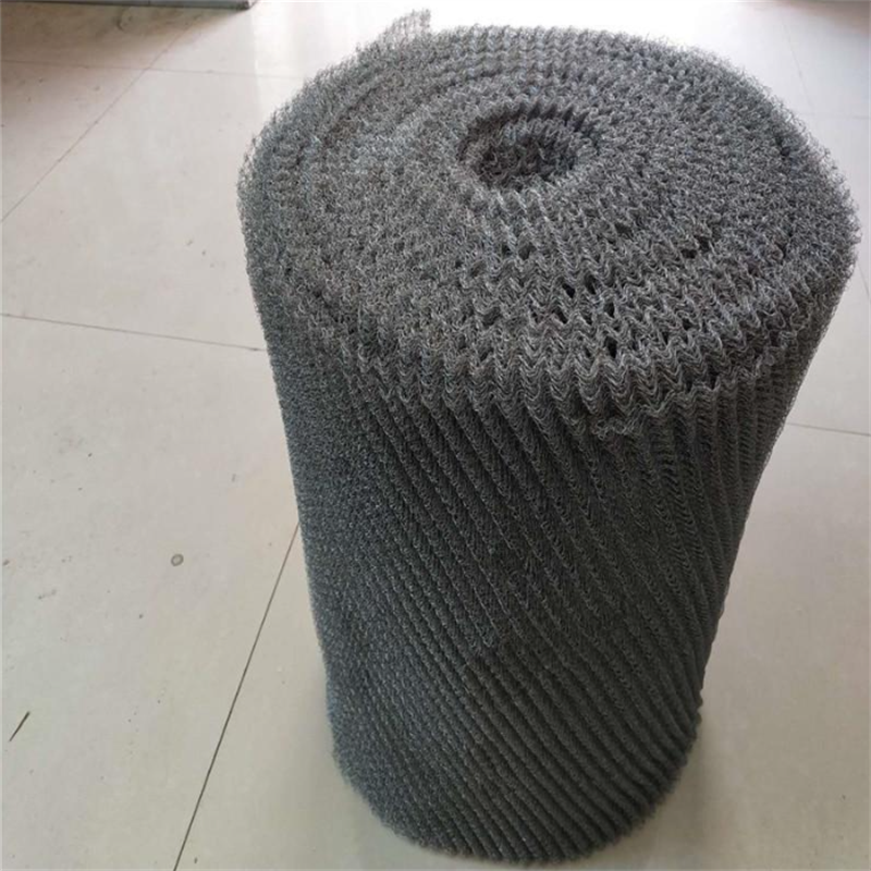 Stainless Steel Copper Aluminum Monel Titanium Nickel  Mist Demister Pad Knitted Wire Mesh