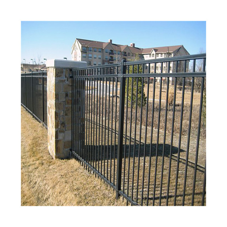 Black Color Swimming Pool  Metal Iron Spray Paint Fence