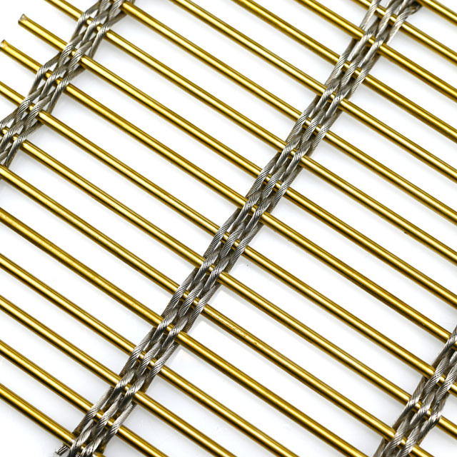 2021 hot sale low prices of stainless steel wire mesh for partition metal screen decorative of the flexible cable mesh