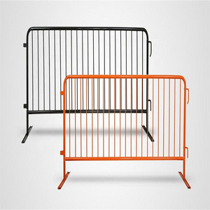 Hot Sale Crowd Control Road Safety Barrier Temp Fence Panels  outdoor metal removable fences