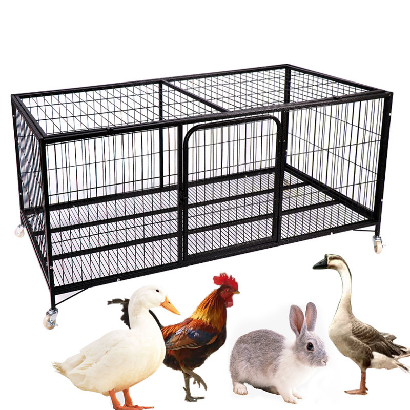 Customized Rabbit Cat Crate Playpen Exercise Pen Hen Cage Portable Poultry Enclosure Chicken Coop for Outdoor Farm Usev