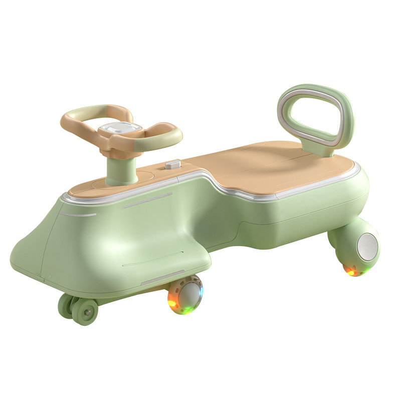 Hot Sale Cute Baby Wiggle Car 4 Wheels Toddlers Ride On Car for Kids Swing Bike