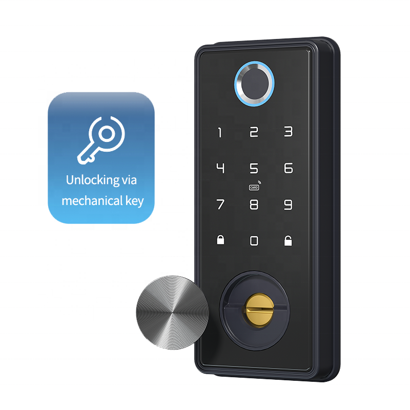 High Quality TUYA Waterproof WIFI App  Fingerprint Smart Door Locks  Lock Intelligent Keyless Smart Lock Suitable For All Stype