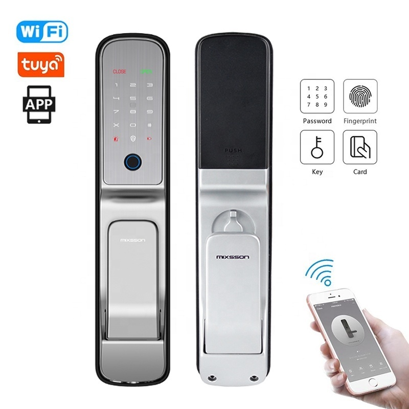 MIXSSON M150 Intelligent Door Lock Wrong Try Lockout Smart Door Lock Super Long Endurance Fully Automatic Type Smart Door Lock