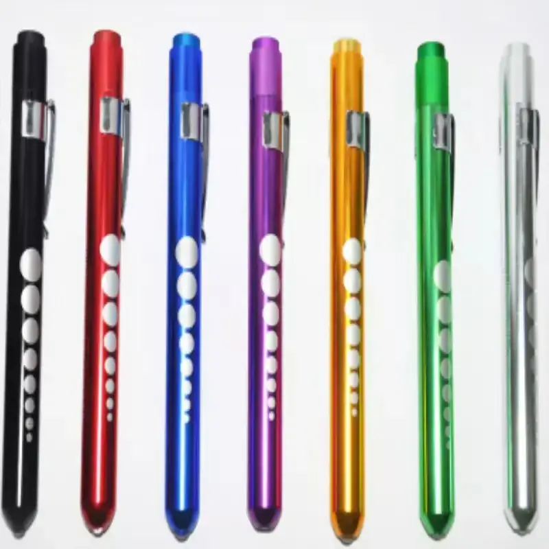 Nurse Led Medical Penlight With Pupil Gauge For Nursing Students Doctors Rechargeable Pen Light