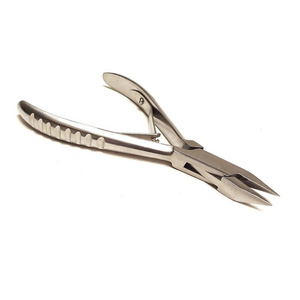 High Quality Pedicure Pliers With Catcher Toe Nail Cutter Clipper Eagle Nose Custom Stainless Steel Toe Nail Clipper