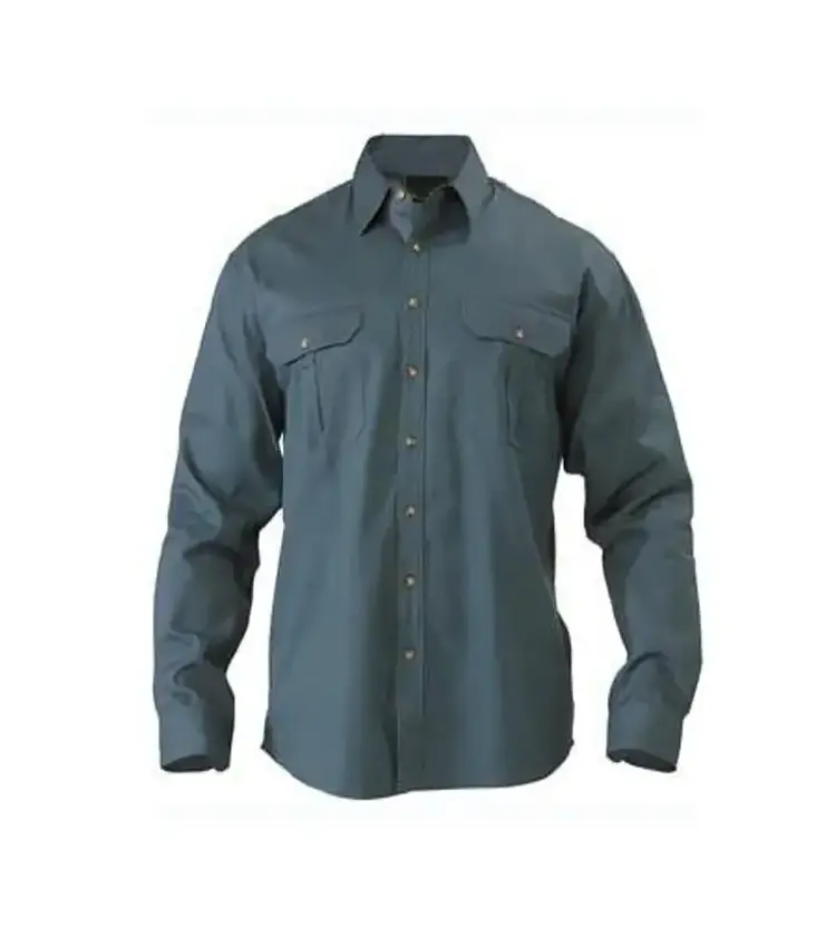 Custom Men's Welding Shirts Fr Flame Retardants Welder Work Wear Lightweight Frc Fire Resistant Clothing Long Sleeve Shirts