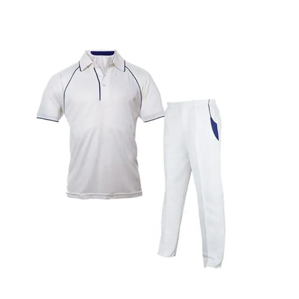 Customized Sublimation Cricket Kit Uniform Set For Men Adult Sizes Half Sleeve Cricket Shirt And Pant