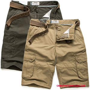 Hot sale custom 6 pocket cargo shorts, half pants men cargo short