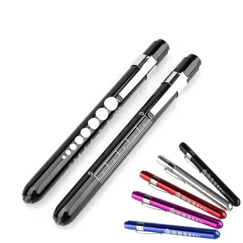 Medical Penlight For Work Nursing Student Essentials Medical Supplies Pen Light With Pupil Gauge For Nurse Doctors Flashlight