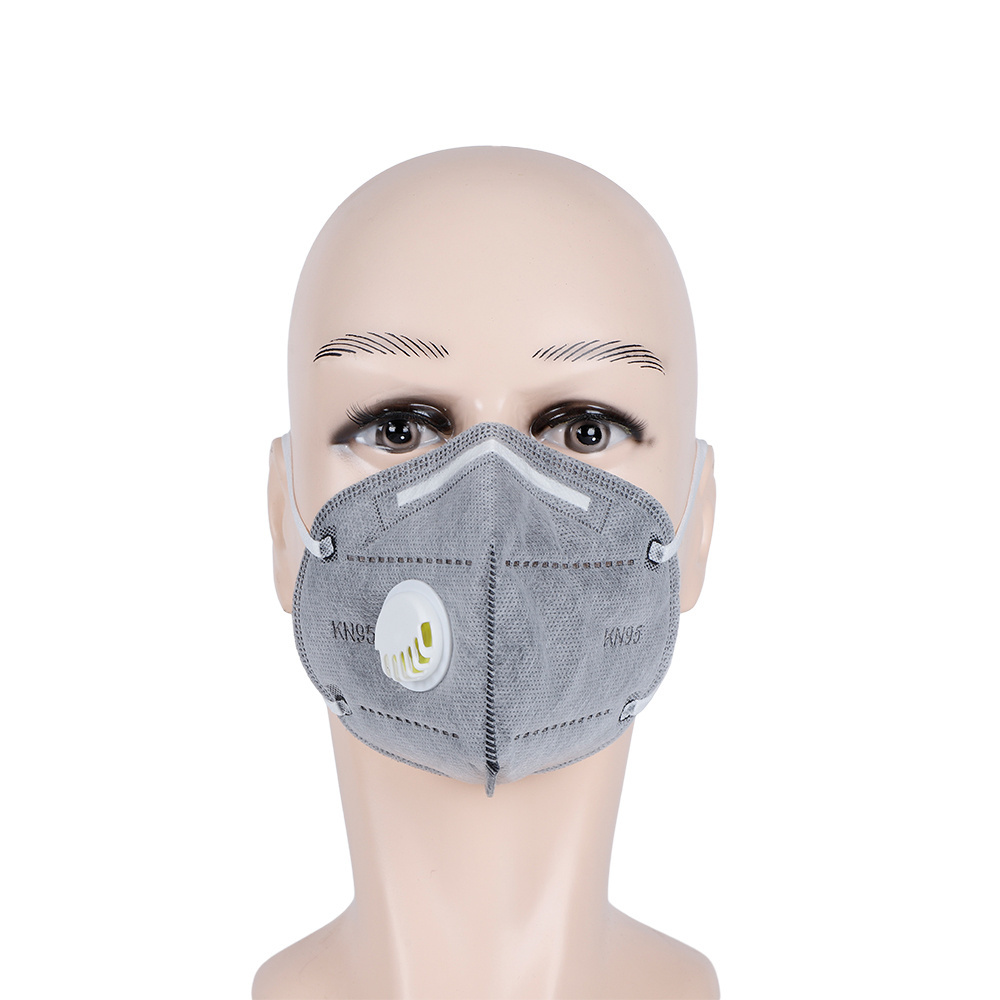 2023 Fast Delivery China Factory Valved Individual Packing Protection Against Pm2.5 Dust Kn95 Face Mask For Adult