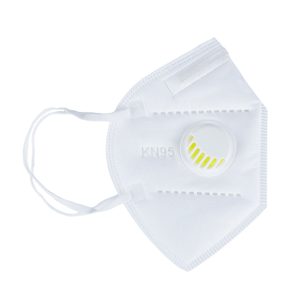 Particle Filtering Kn95 Folding Half Face Mask With Valve Kn95 Folding Half Face Mask Folding Half Face Mask