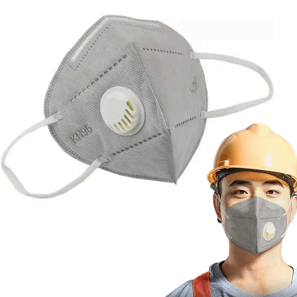 High Quality KN95 Dust Facemask with Valve for Kids and Adults Kn95 Respirators & Masks