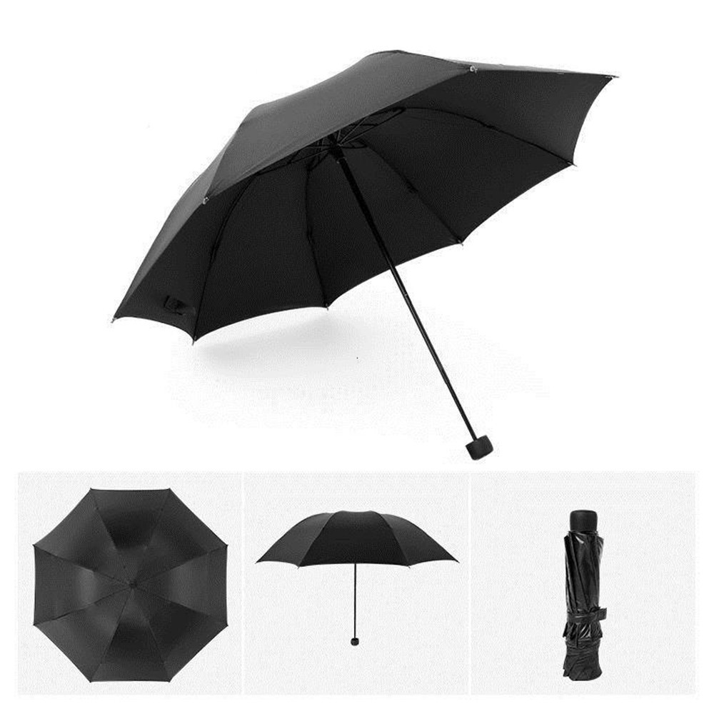 Business Gift Wind-Proof & Waterproof 3-Folding Adult Umbrella Manual Control Wind Shield Rain Umbrella