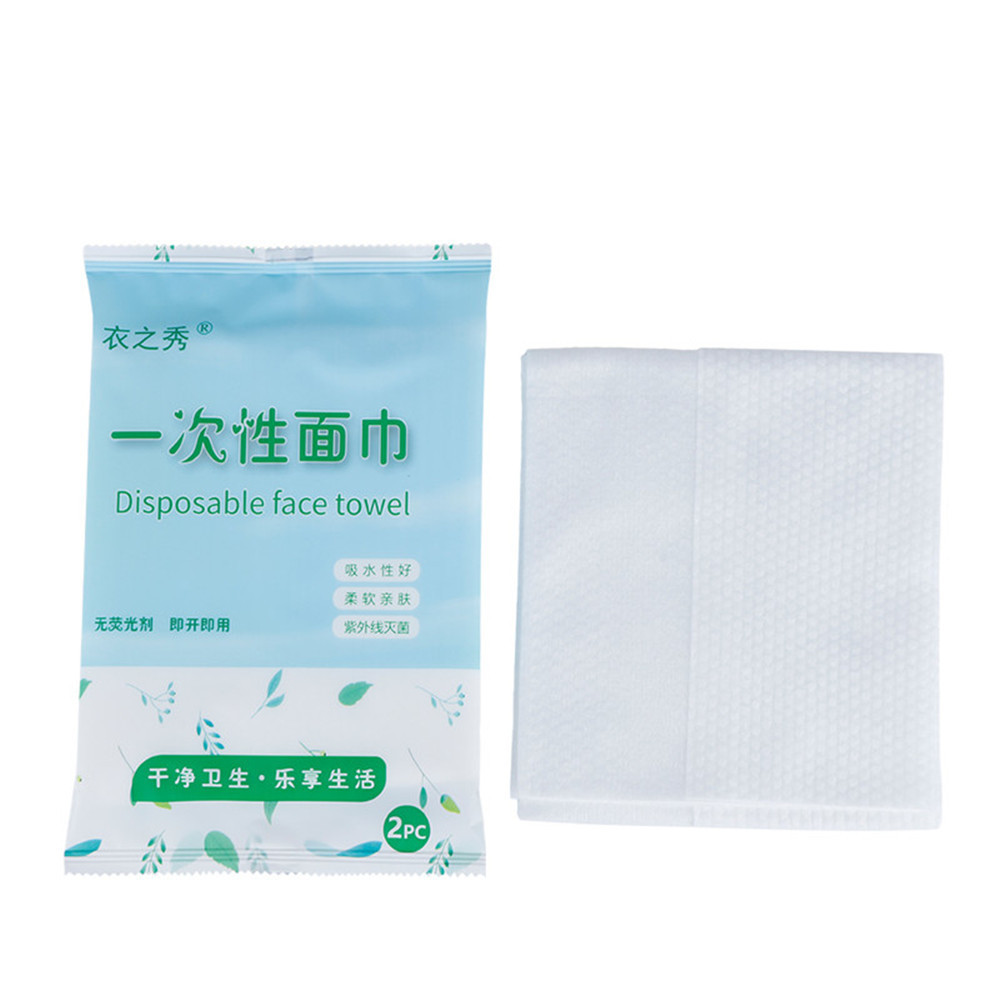 Quick-Dry Disposable Nonwoven Cotton Tissues Face Washcloths Facial Towels for Travel Bathroom Use