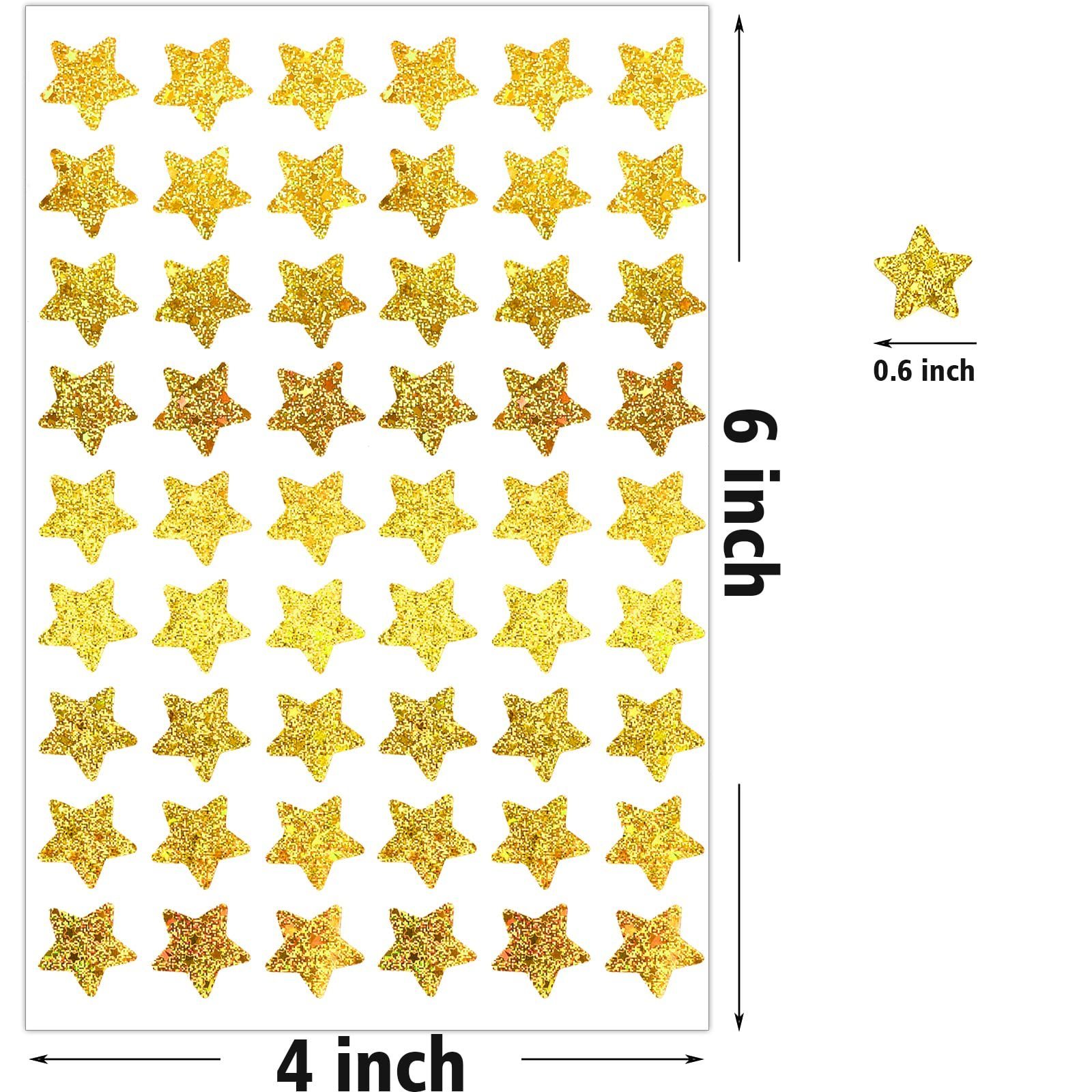 Shining Stars Decal School Children Kids Teacher Label Reward Cute Sticker