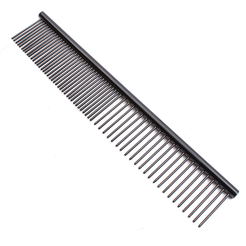 Colorful Stainless Steel Dog Cat Pet Grooming Comb Row Teeth Needle Hair Trimmer Grooming Comb C6703