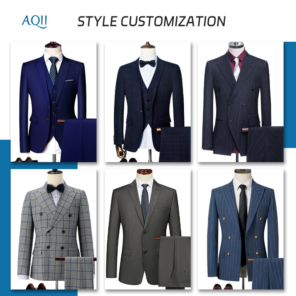 Hot-selling Slim fit beautiful business men suits men's suits green men suit for wedding