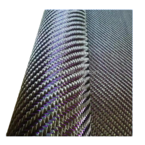 3K240G purple silver double silk twill  carbon fiber fabric