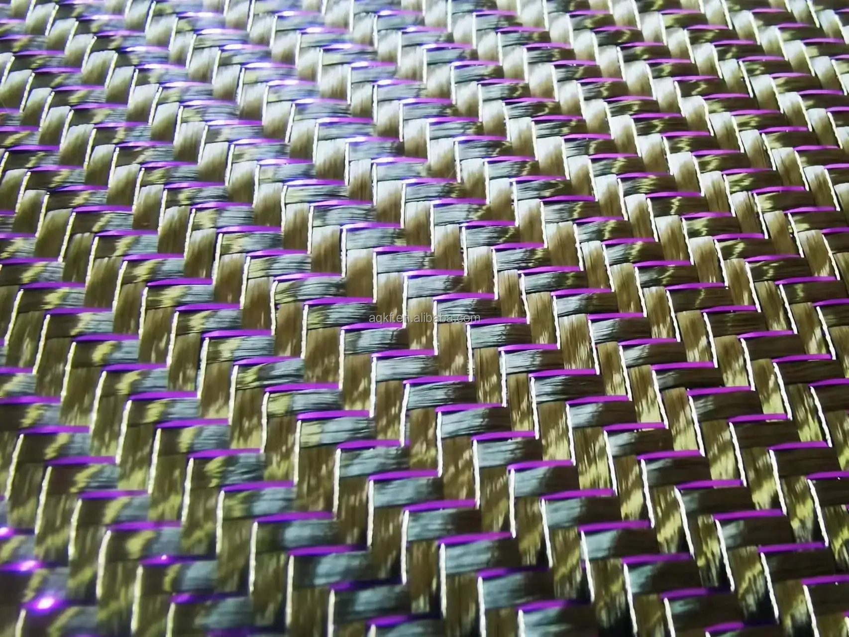 3K240G purple silver double silk twill  carbon fiber fabric