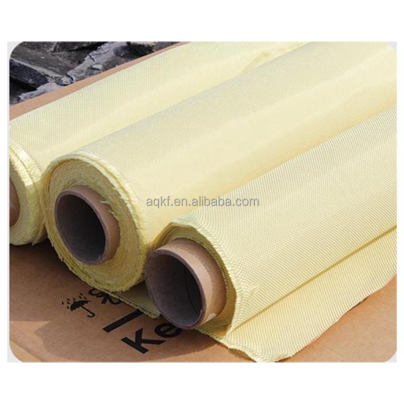 1500D230G  plain twill bi-directional braided flame retardant kevlar fabric