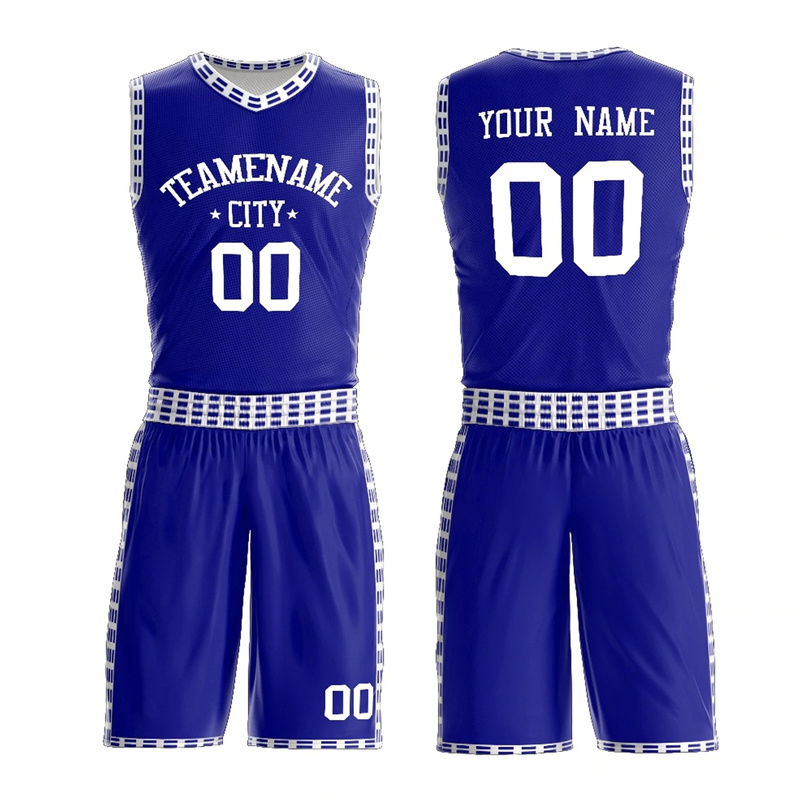 Wholesale top quality custom gray color design your own embroidered basketball jerseys