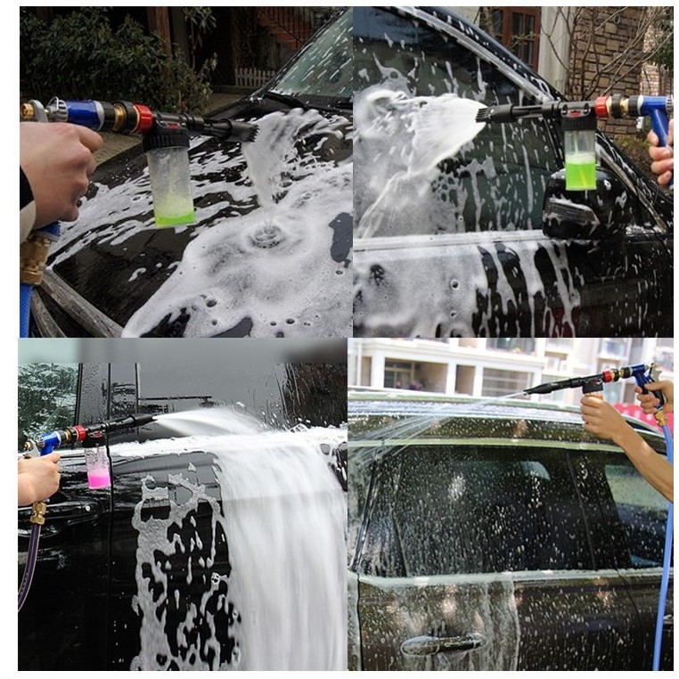 High Pressure Water Spray Foam Gun Wash Cleaning Soap Foam Sprayer for Car