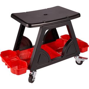 Detailing Seat Car Heavy Duty Rolling Seat And Rolling Garage Stool Mechanics Rolling Stool Creeper Seat