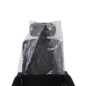 customized clear plastic dental chair cover dust-proof disposable sleeves dental chair