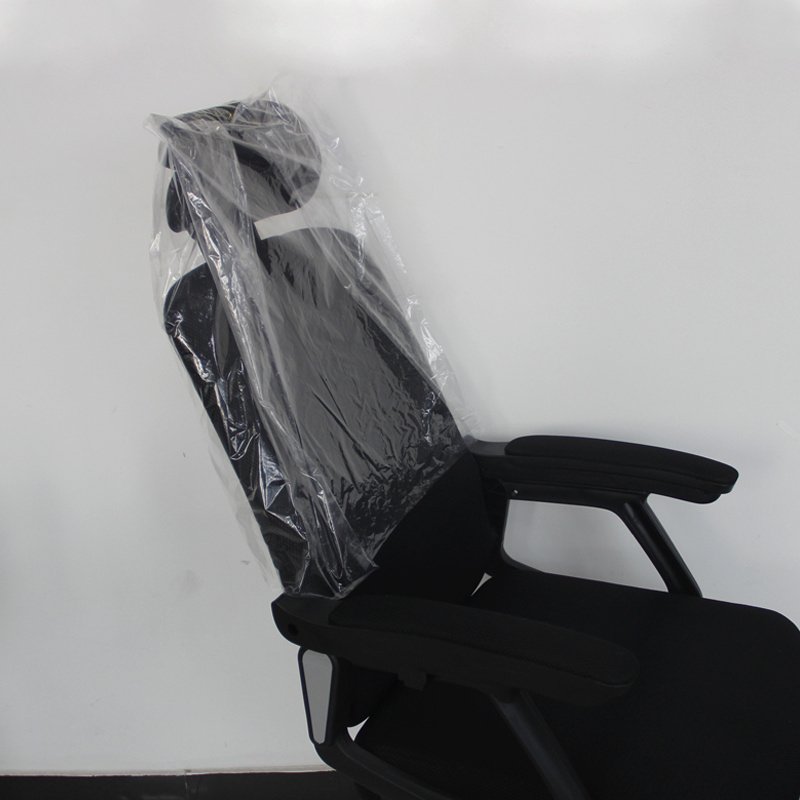 customized clear plastic dental chair cover dust-proof disposable sleeves dental chair