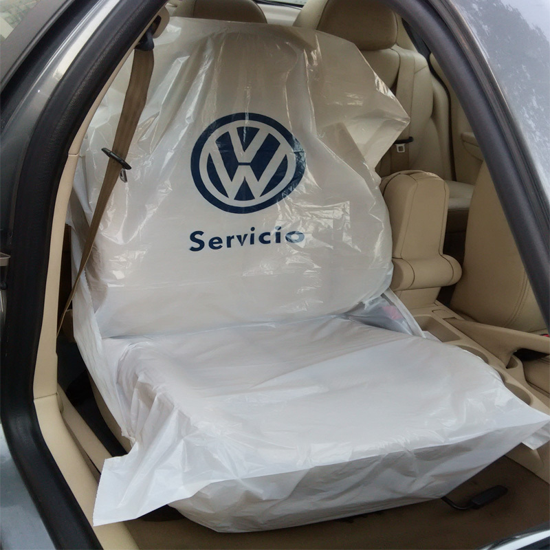 plastic hdpe ldpe disposable protective clear car seat cover