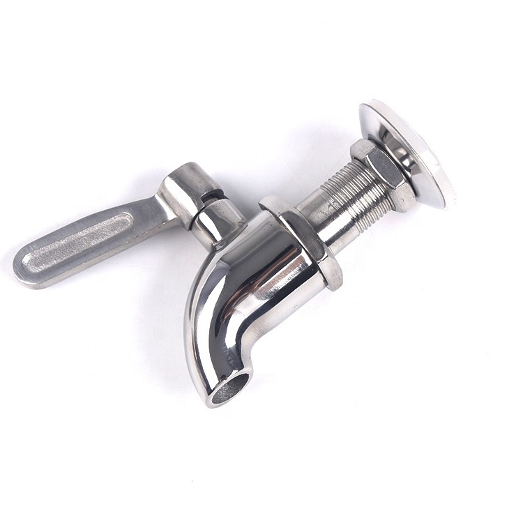 Drinking stainless steel tap   for beer and wine