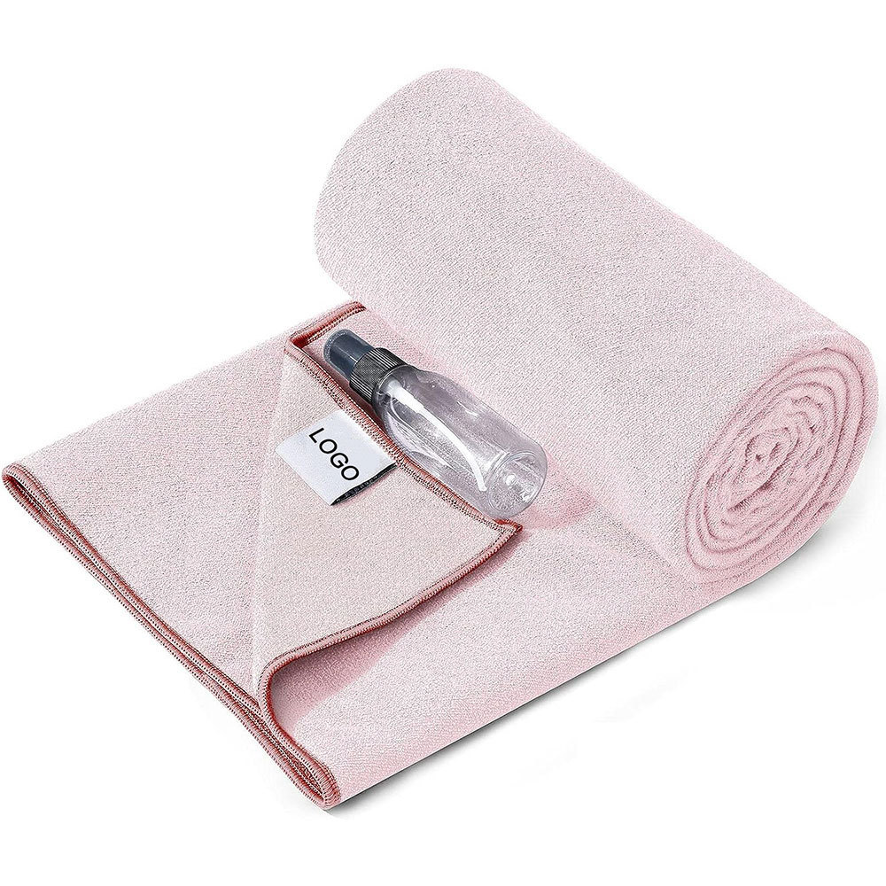 wholesale sport yoga mat towel non slip for hot yoga