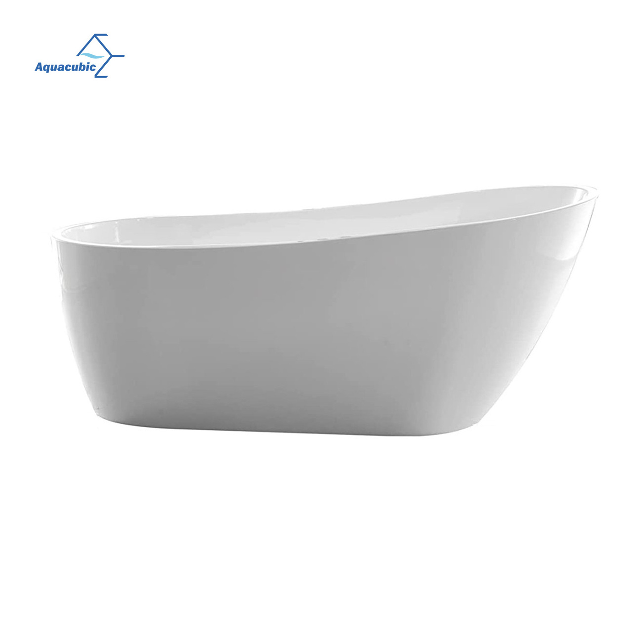 Custom Freestanding Tub North America Luxury Bathtub White Acrylic Soak Whirlpool Acrylic Bathtub