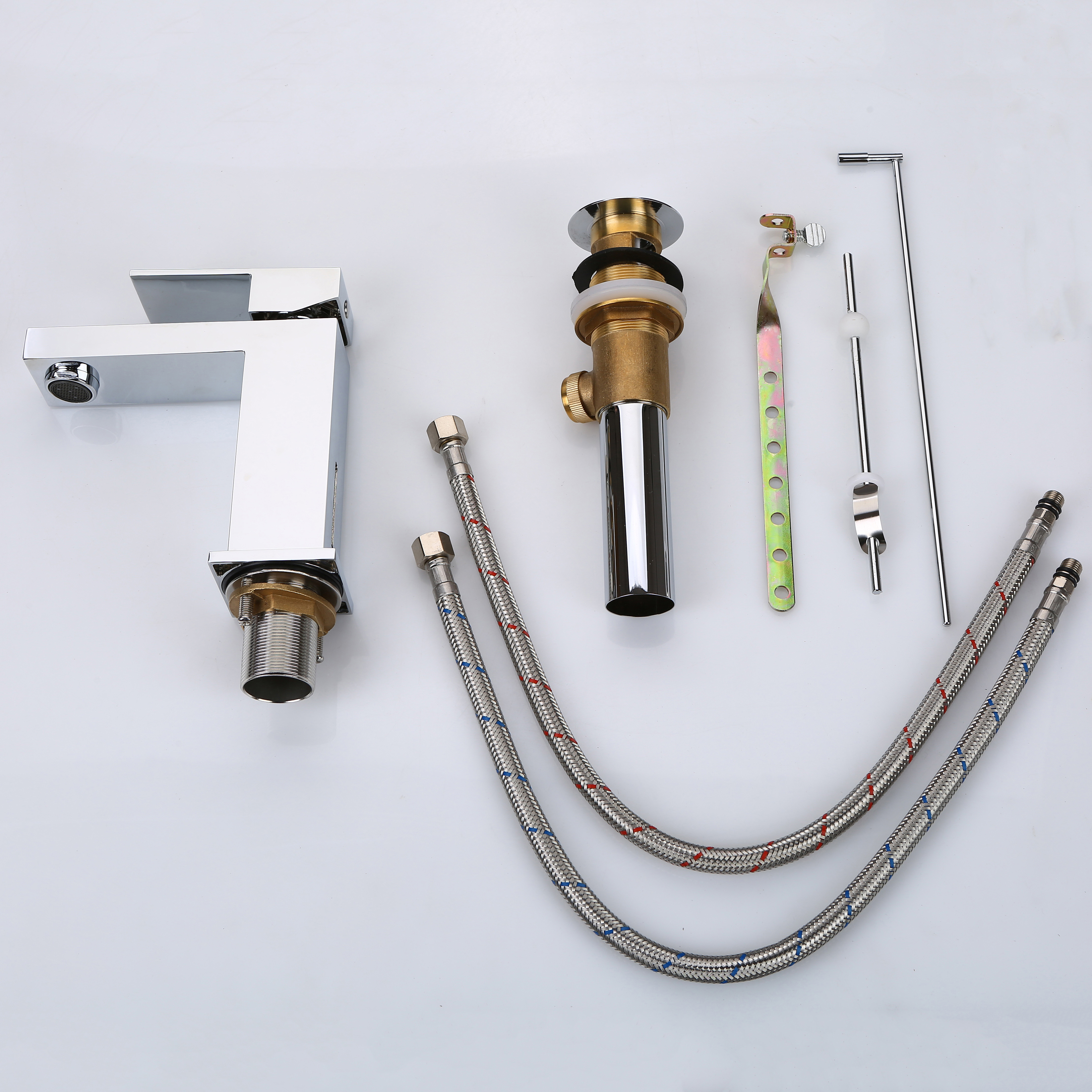 US inventory shipment Manufacture cUPC NSF Thermostatic Health Fancy Single Hole Bathroom Faucets