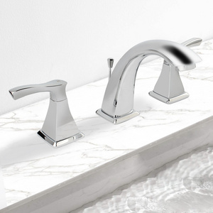 Modern American CUPC CE Brass Bathroom Sink Tap Basin Faucet 3 holes For Bathroom