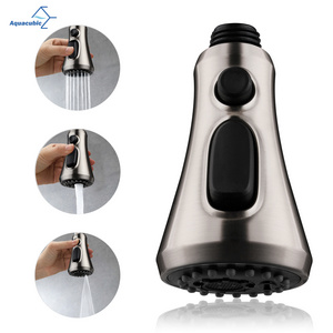 Aquacubic 3 Functions Kitchen Faucet Sprayer Head Pull Out Sink Faucet Spray Head Pull Down Faucet Nozzle Spout