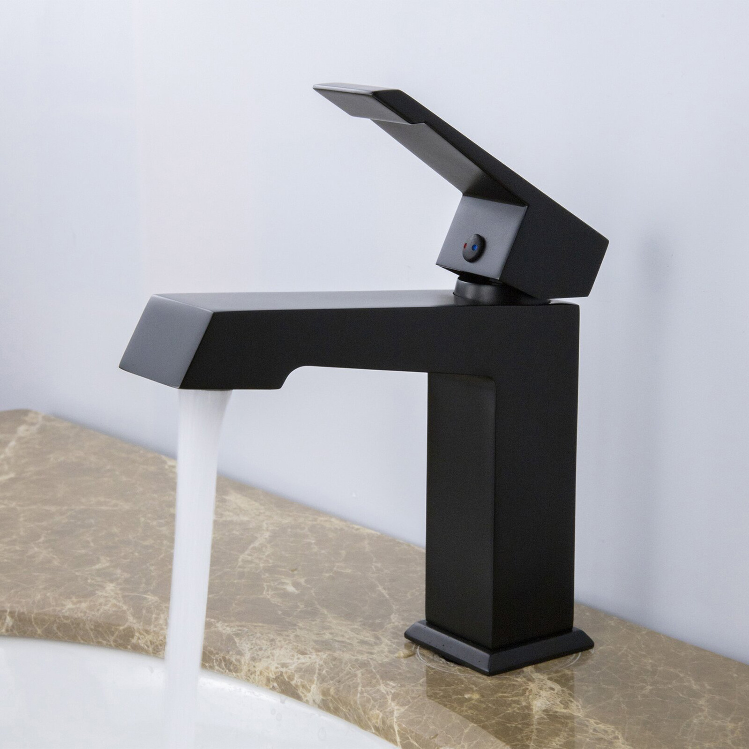 Design Commercial Brass Lavatory Single Handle Single Hole Gunmetal ...