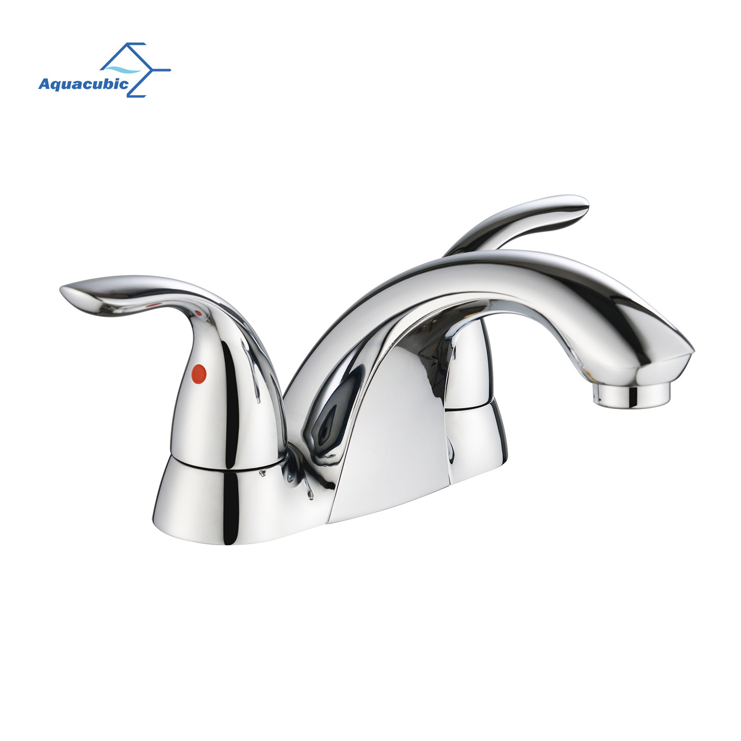 Factory Chrome Finish RV Mobile Home Metal Centerset Bathroom Lavatory Faucet