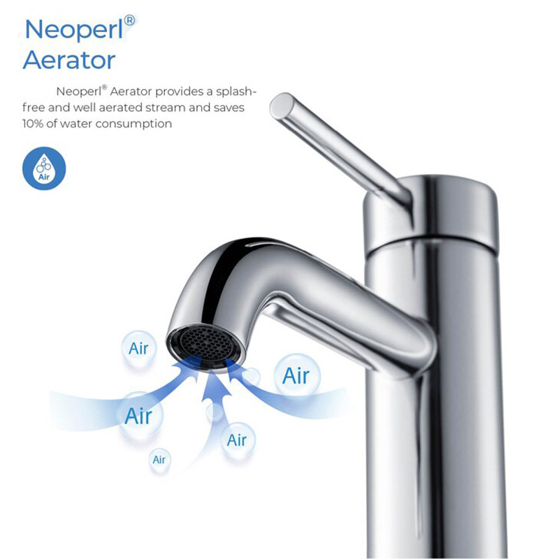 Aquacubic Touchless Bathroom tap Automatic Motion Sensor Bathroom Sink Faucet