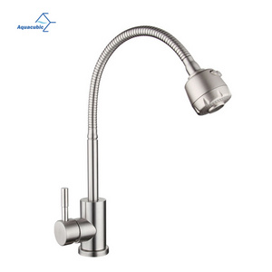 Aquacubic Movable Kitchen Faucet 360 Rotatable Faucet Sprayer Head Anti -Splash Tap Faucet for Kitchen